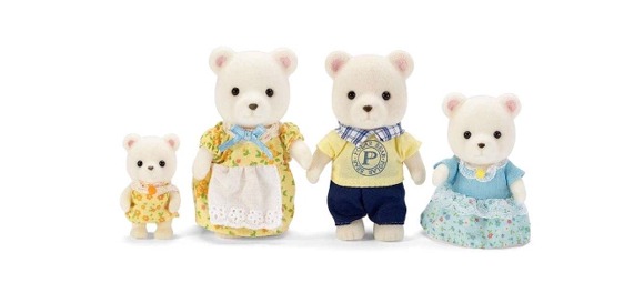 calico critters brown bear family